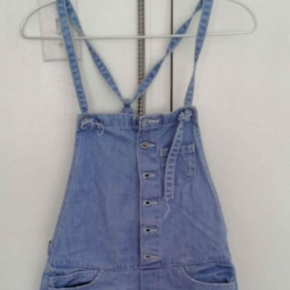 Super cool denim TTD overall for big girl or woman - Picture 1 of 4